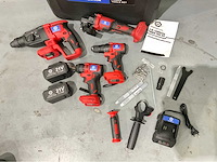 Ultra force equipment - gx5421 - 4 in 1 combopack - bandschroefmachine - afbeelding 5 van  5