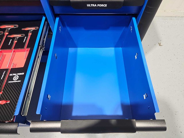 Ultra force equipment - jumbo heavy duty- gereedschapswagen, 12 laden incl 293 pcs gereedschap - afbeelding 27 van  32