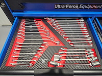 Ultra force equipment - jumbo heavy duty- gereedschapswagen 12 laden incl 293 pcs gereedschap - afbeelding 3 van  27