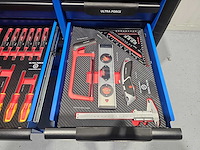 Ultra force equipment - jumbo heavy duty- gereedschapswagen 12 laden incl 293 pcs gereedschap - afbeelding 9 van  21