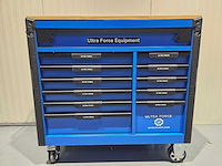Ultra force equipment - jumbo heavy duty- gereedschapswagen 12 laden incl 293 pcs gereedschap - afbeelding 5 van  6