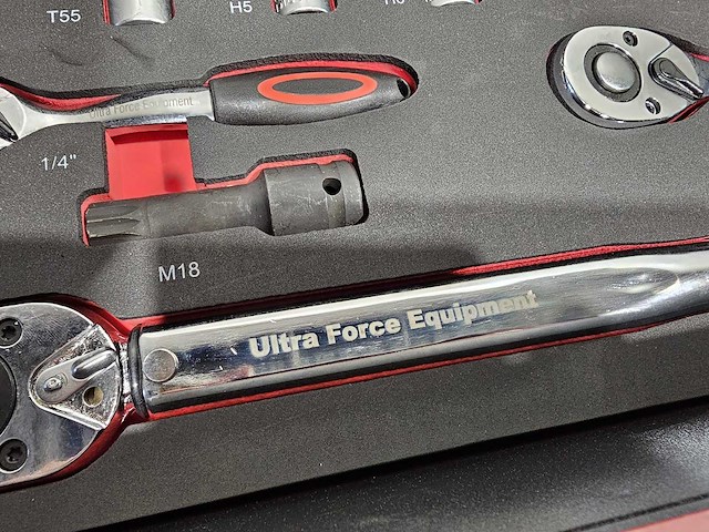 Ultra force equipment - redline xl gereedschapswagen 12 laden - 471 pcs gereedschap - afbeelding 16 van  19