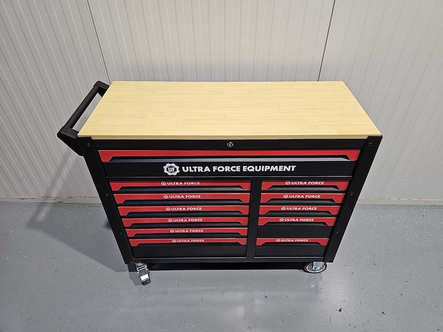 Ultra force equipment - redline xl gereedschapswagen 12 laden - 471 pcs gereedschap - afbeelding 5 van  5