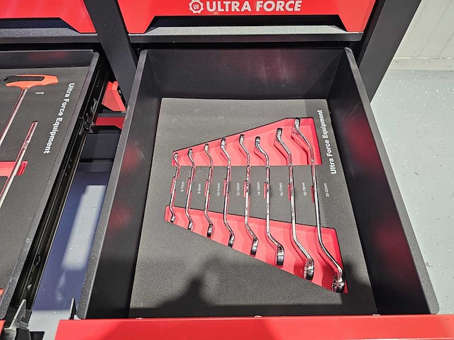 Ultra force equipment - redline xl gereedschapswagen 12 laden - 471 pcs gereedschap - afbeelding 8 van  21
