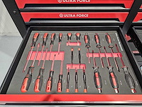Ultra force equipment - redline xl gereedschapswagen 12 laden - 471 pcs gereedschap - afbeelding 4 van  14