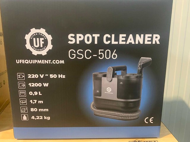 Ultra force equipment - stoomreiniger 1200w - vlekkenreiniger - spotcleaner - afbeelding 5 van  24