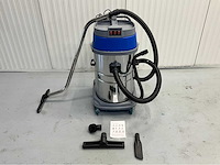 Ultra force equipment 80l- 3600w industriële stofzuiger nat/droog - 3 motoren a 1200w per motor aan te zetten