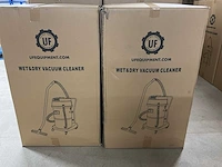 Ultra force equipment 80l- 3600w industriële stofzuiger nat/droog - 3 motoren a 1200w per motor aan te zetten - afbeelding 4 van  13