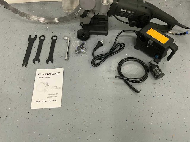 Ultra force equipment ac8600 - ringzaag betonzaag - 5000w - 1500 rpm - 2026 - afbeelding 3 van  15