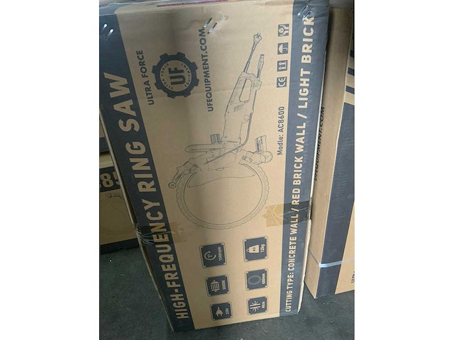Ultra force equipment ac8600 betonzaag en dl400 betonzaag in koffer - afbeelding 13 van  29