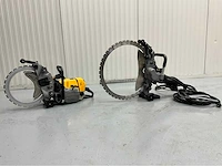 Ultra force equipment ac8600 betonzaag en dl400 betonzaag in koffer