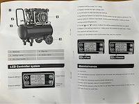 Ultra force equipment compressor ac9099-39l - 2 motoren 4000w - aluminium tank - brushless - olievrij - eco stand - afbeelding 19 van  27