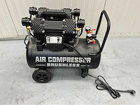 Ultra force equipment compressor ac9099-39l - 2 motoren 4000w - aluminium tank - brushless - olievrij - eco stand - afbeelding 21 van  27