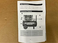 Ultra force equipment compressor ac9099-39l - 2 motoren 4000w - aluminium tank - brushless - olievrij - eco stand - afbeelding 19 van  26