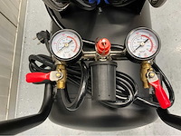 Ultra force equipment compressor ac9099-39l - 2 motoren 4000w - aluminium tank - brushless - olievrij - eco stand - afbeelding 11 van  16