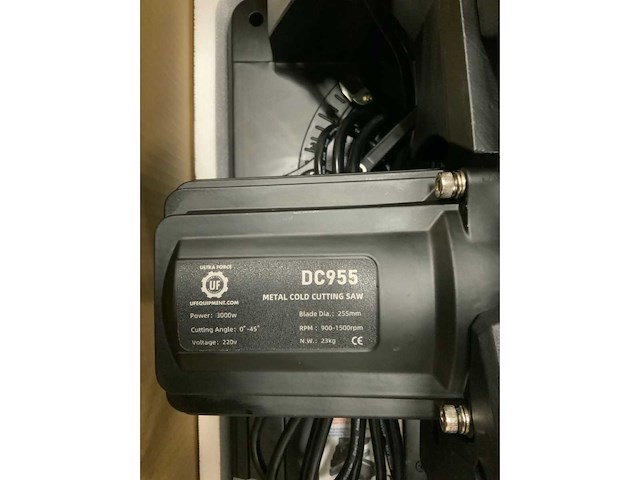 Ultra force equipment dc955 - cirkelzaagmachine metaal - 3000w - afbeelding 18 van  21