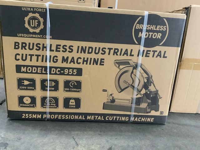 Ultra force equipment dc955 - cirkelzaagmachine metaal - 3000w - afbeelding 14 van  21