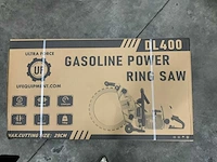 Ultra force equipment dl400 - ringzaag beton benzine 5000w - in koffer - harde bouwmaterialen - afbeelding 2 van  10