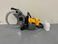 Ultra force equipment dl400 - ringzaag beton benzine 5000w - in koffer - harde bouwmaterialen