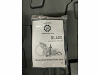 Ultra force equipment dl400 - ringzaag beton benzine 5000w - in koffer - harde bouwmaterialen - afbeelding 9 van  10