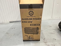 Ultra force equipment dl400 - ringzaag beton benzine 5000w in koffer - harde bouwmaterialen - retourgoed blauw - afbeelding 7 van  8