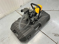 Ultra force equipment dl400 - ringzaag beton benzine 5000w in koffer - harde bouwmaterialen - retourgoed geel - afbeelding 4 van  8