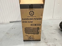 Ultra force equipment dl400 - ringzaag beton benzine 5000w in koffer - harde bouwmaterialen - retourgoed blauw - afbeelding 3 van  8