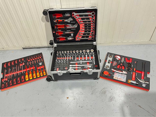 Ultra force equipment gereedschaps wagen 260 pcs en trolley 238 pcs - afbeelding 19 van  24