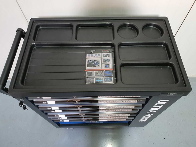 Ultra force equipment gereedschaps wagen 260 pcs en trolley 238 pcs - afbeelding 21 van  24