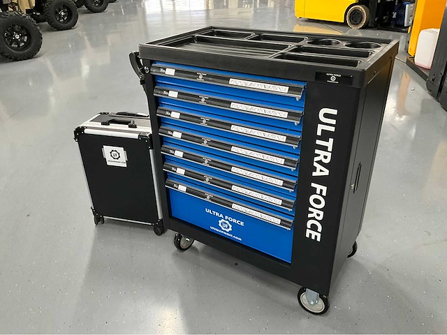 Ultra force equipment gereedschaps wagen 260 pcs en trolley 238 pcs - afbeelding 20 van  24