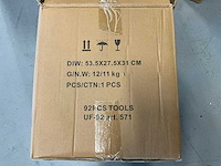 Ultra force equipment gereedschapskoffer aluminium met laden - 92 pcs gereedschap - afbeelding 4 van  12