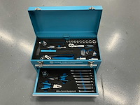 Ultra force equipment gereedschapskoffer aluminium met laden - 92 pcs gereedschap - afbeelding 7 van  12