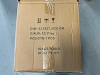 Ultra force equipment gereedschapskoffer aluminium met laden - 92 pcs gereedschap - afbeelding 4 van  12