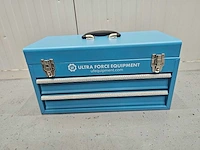 Ultra force equipment gereedschapskoffer aluminium met laden - 92 pcs gereedschap - afbeelding 8 van  12