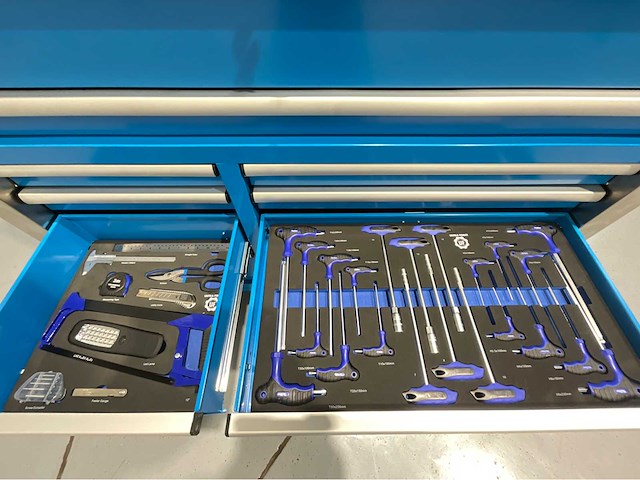 Ultra force equipment gereedschapswagen 11 laden 386 pcs - softclose - afbeelding 2 van  16