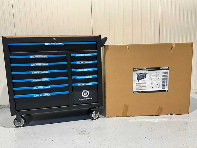 Ultra force equipment gereedschapswagen 12 laden 269 pcs - softclose - 2026 - afbeelding 6 van  20