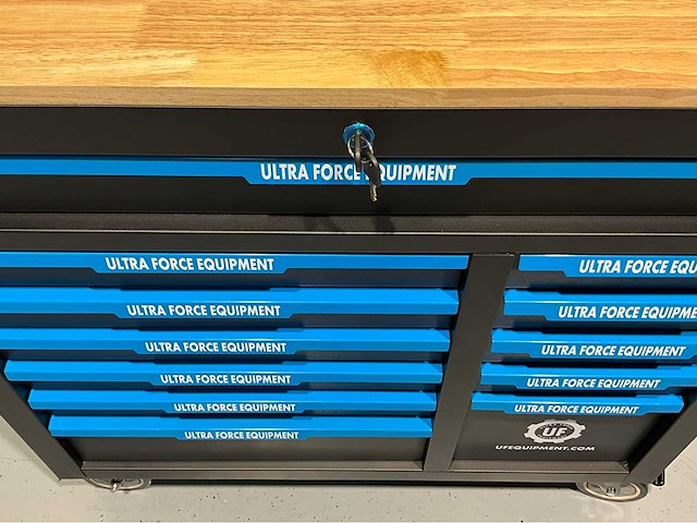 Ultra force equipment gereedschapswagen 12 laden 269 pcs - softclose - 2026 - afbeelding 7 van  20