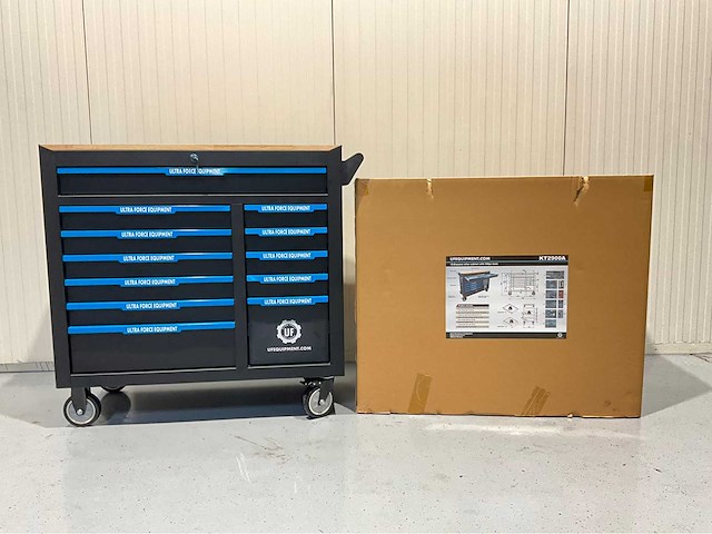 Ultra force equipment gereedschapswagen 12 laden 269 pcs - softclose - 2026 - afbeelding 16 van  20