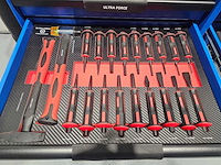 Ultra force equipment gereedschapswagen 12 laden 293 pcs en trolley 238 pcs - afbeelding 25 van  49