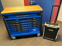 Ultra force equipment gereedschapswagen 12 laden 293 pcs en trolley 238 pcs - afbeelding 30 van  36