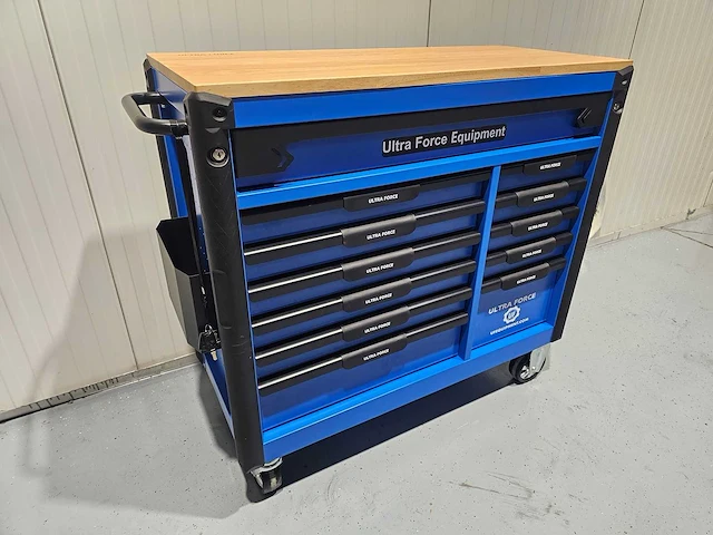 Ultra force equipment gereedschapswagen 12 laden 293 pcs en trolley 238 pcs - afbeelding 11 van  49