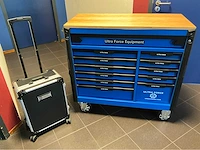 Ultra force equipment gereedschapswagen 12 laden 293 pcs en trolley 238 pcs - afbeelding 12 van  49