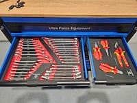 Ultra force equipment gereedschapswagen 12 laden 293 pcs en trolley 238 pcs - afbeelding 17 van  49