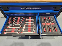 Ultra force equipment gereedschapswagen 12 laden 293 pcs gereedschap - heavy duty jumbo - afbeelding 5 van  32