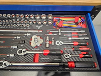 Ultra force equipment gereedschapswagen 12 laden 293 pcs gereedschap - heavy duty jumbo - afbeelding 31 van  32