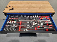 Ultra force equipment gereedschapswagen 12 laden 293 pcs gereedschap - heavy duty jumbo - afbeelding 32 van  32