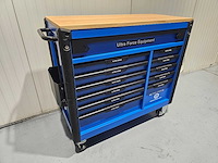 Ultra force equipment gereedschapswagen 12 laden 293 pcs gereedschap - heavy duty jumbo - afbeelding 29 van  34