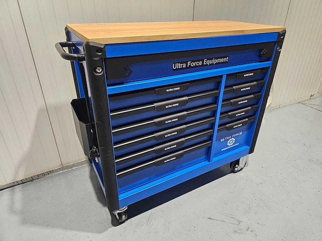 Ultra force equipment gereedschapswagen 12 laden 293 pcs gereedschap - heavy duty jumbo - afbeelding 29 van  34