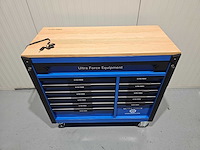 Ultra force equipment gereedschapswagen 12 laden 293 pcs gereedschap - heavy duty jumbo - afbeelding 31 van  34