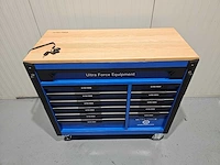 Ultra force equipment gereedschapswagen 12 laden 293 pcs gereedschap - heavy duty jumbo - afbeelding 27 van  32